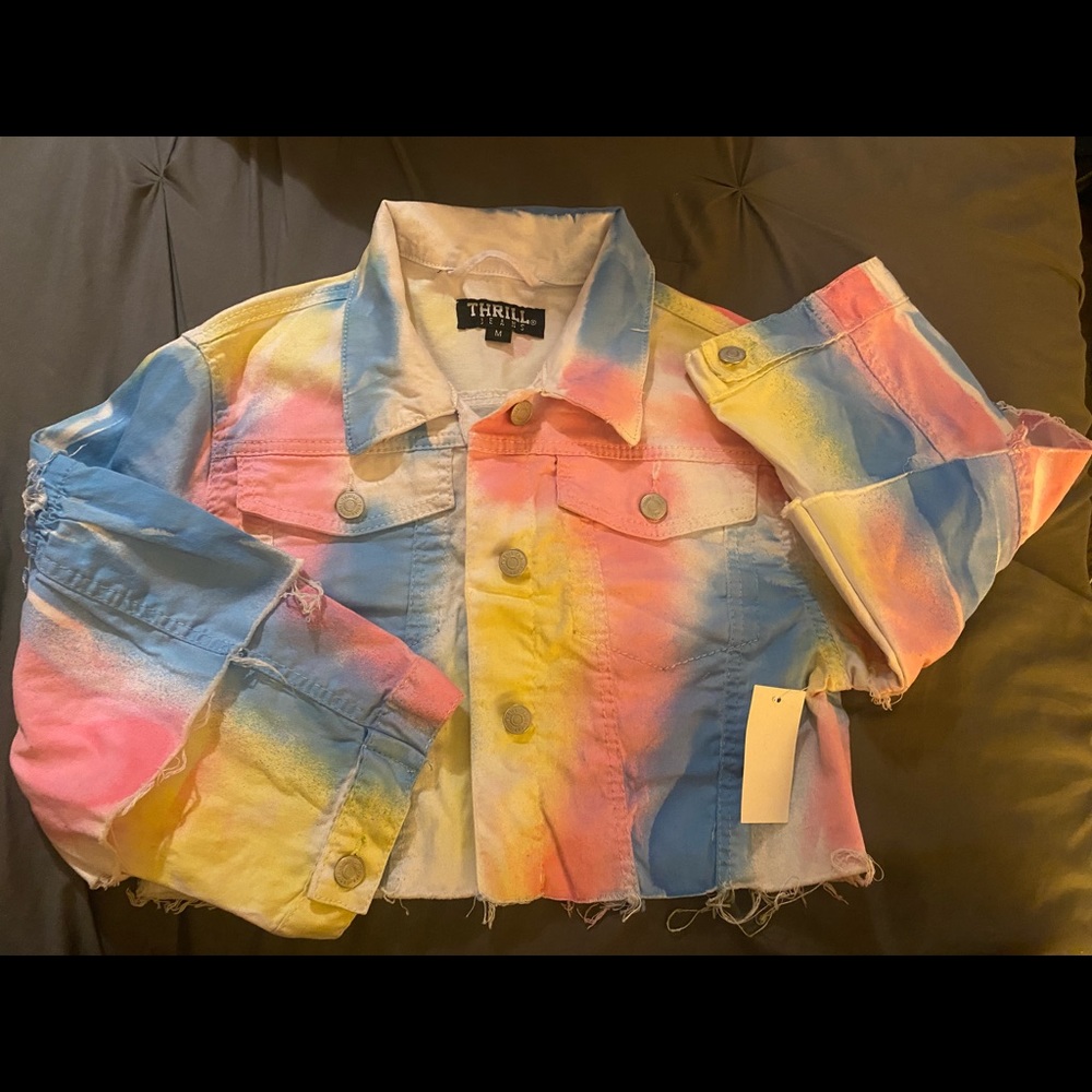 Tie dye Womens Jacket
